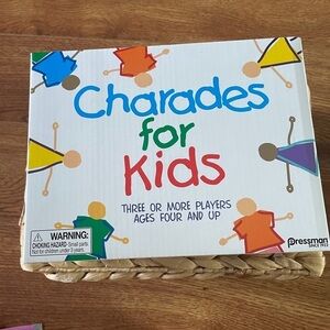 Charades for Kids game (three or more players ages 4 and up)